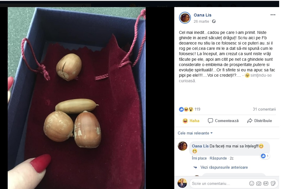 I s-au făcut vrăji de ziua ei? Ce cadou înspăimântător a primit Oana Lis