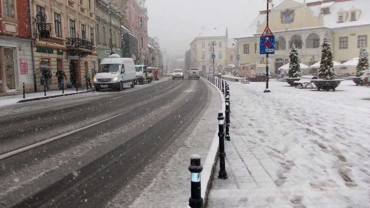 De azi cad primii fulgi de zăpadă în România! Ce locuri vor fi afectate