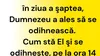 Bancul sfârșitului de săptămână | În ziua a șaptea