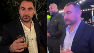 Pescobar și Alex Bodi au făcut show la o nuntă, în Cernica. Le-au umplut de bani pe dansatoarele din buric: ”Pentru voi fac toate astea”