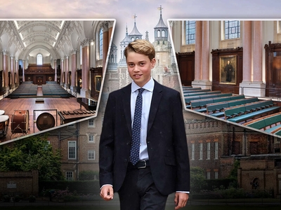 Prințul George a plecat de acasă! William și Kate și-au lăsat fiul la internatul de 63.000 de lire pe an