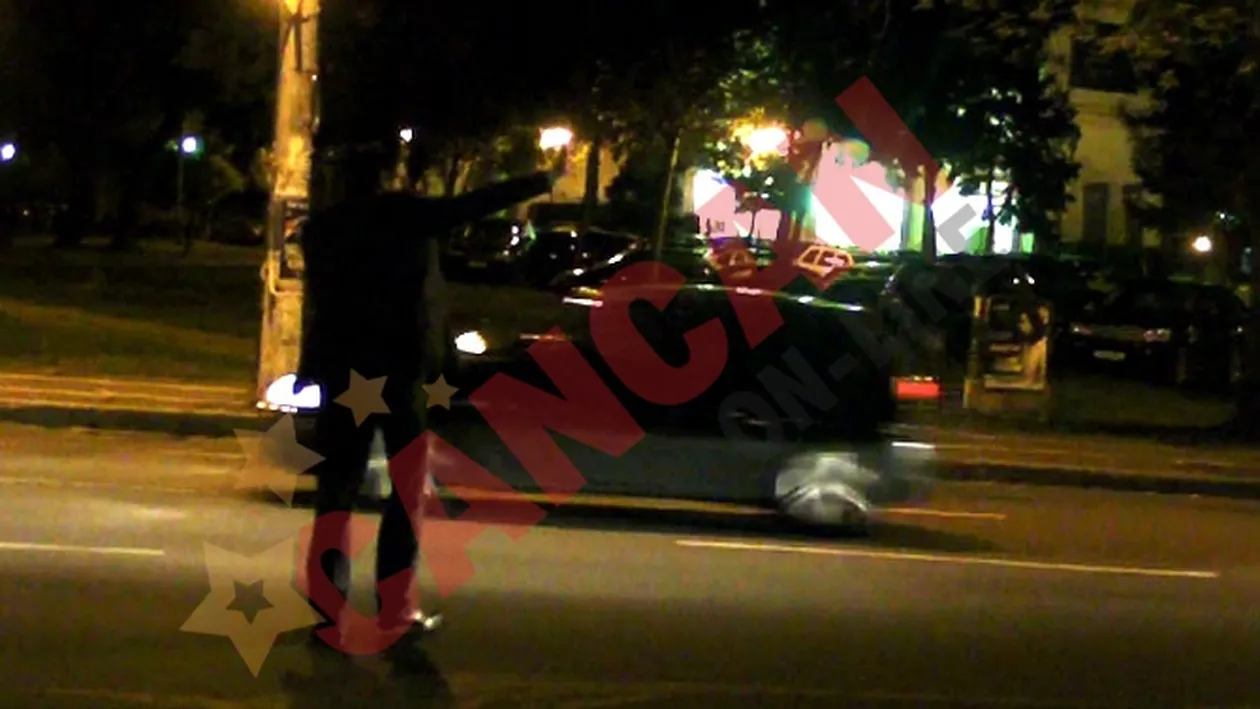 Lucian Mandruta traieste periculos! A traversat schiopatand un bulevard cu patru benzi!