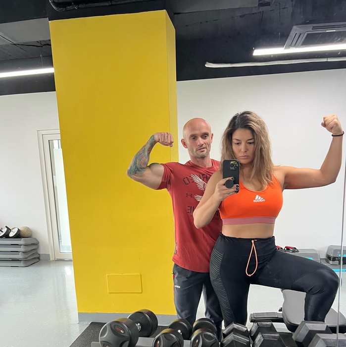 Maria Popovici merge la sală foarte des/ Sursa foto: Instagram