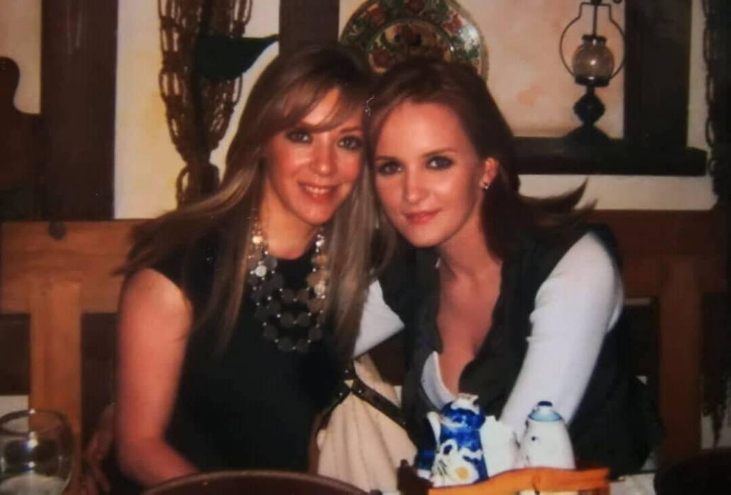 Edith González și Ioana Moldovan în urmă cu mai bine de 12 ani. Sursa foto: Facebook