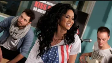 VIDEO Inna a cantat pentru fanii ei colinde: Vrem sa-i facem pe oameni fericiti si sper ca am si reusit