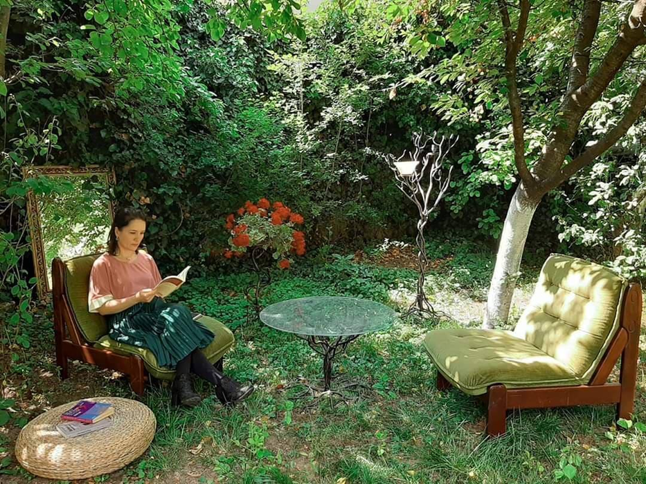 Grădina unde psihologul își ține, mai nou, ședințele