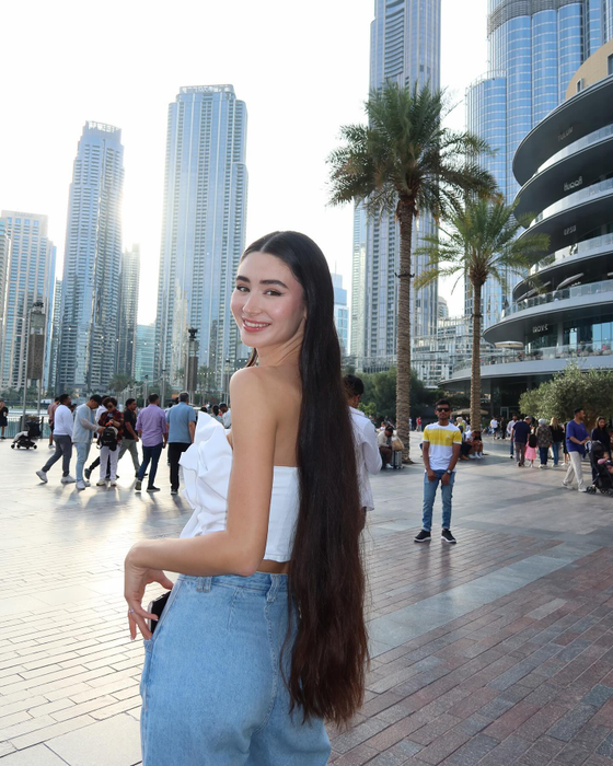 Influencerița a fost contactată de CANCAN.RO, alegând să nu comenteze cazul iubitului (Foto: Instagram)
