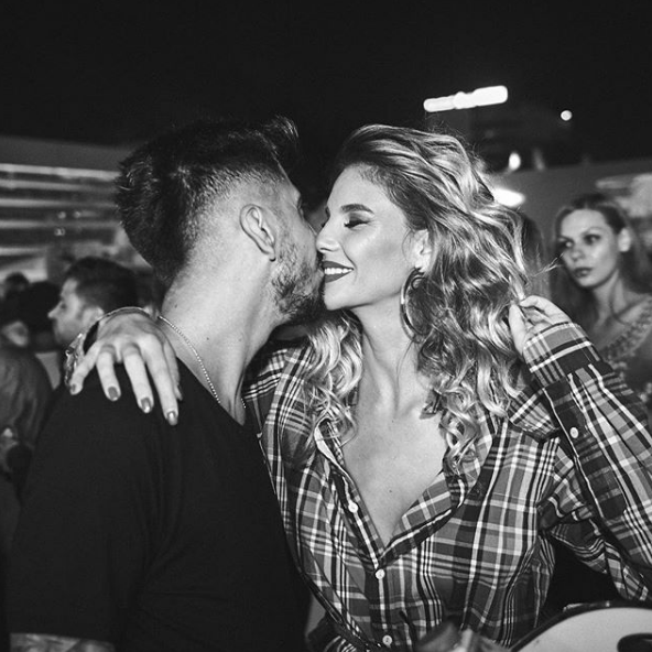 Ramona Olaru, alături de soțul ei