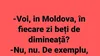 BANC | „Voi, în Moldova, în fiecare zi beți de dimineață?”