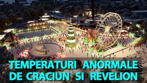 Vremea o ia razna de Crăciun și de Revelion în București. Temperaturi anormale de Sărbători, potrivit meteorologilor EaseWeather