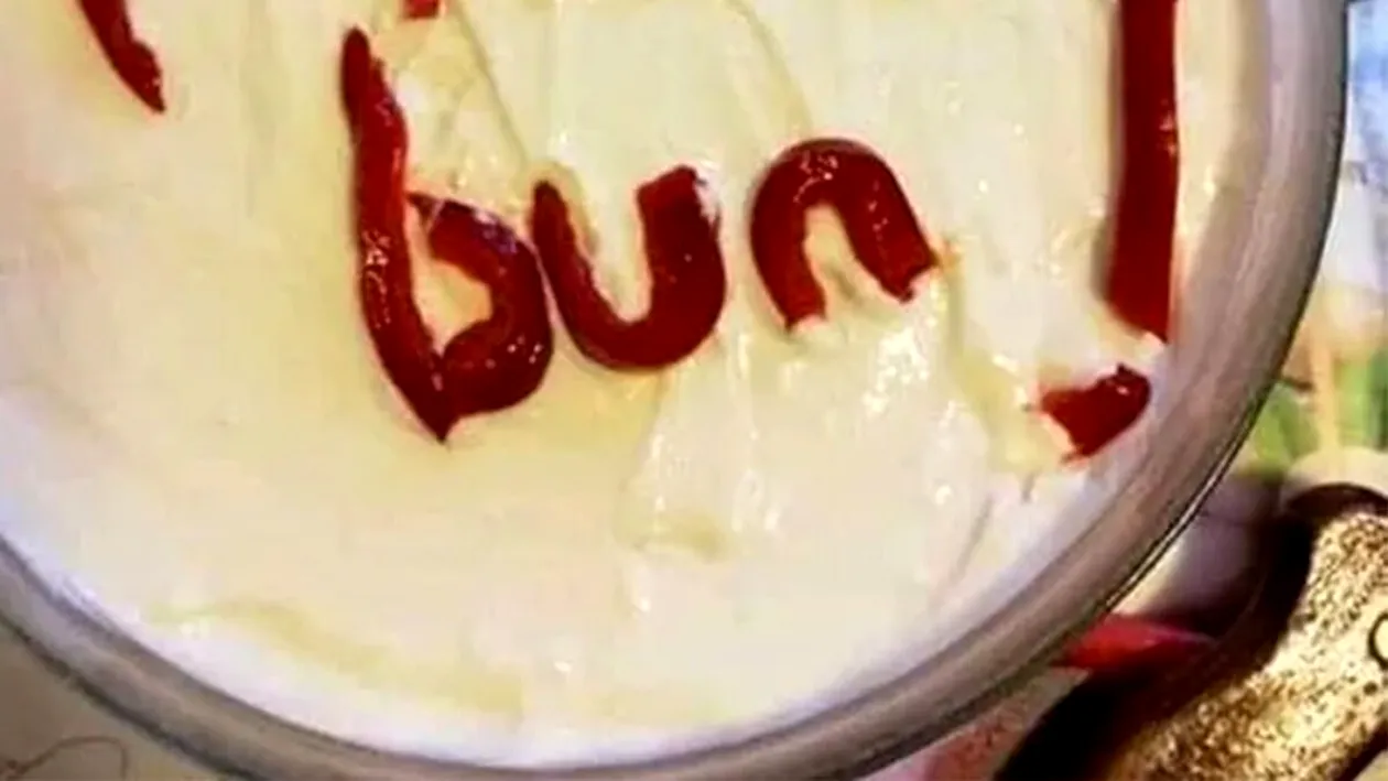 Greșeala făcută de o gospodină din Brăila, pe salata Boeuf. Când au citit mesajul, invitații și-au dat coate