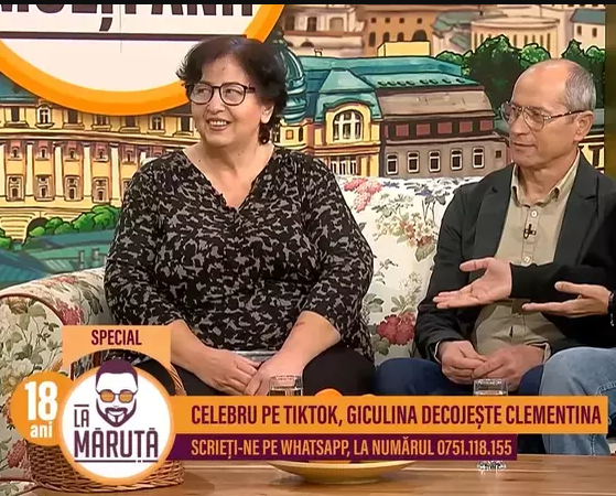 Gluma cu clementinele i-a viralizat pe Gicu și Adriana pe TikTok. Ce meserii practică? „Lumea spune că suntem pensionari”
