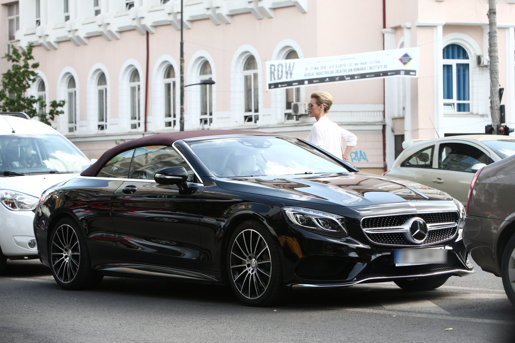 Cristina Rus conduce un Mercedes de 150.000 de euro