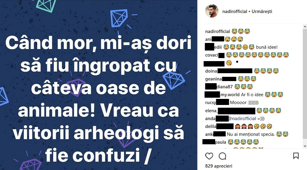 Un artist de la noi a şocat cu ultima dorinţă: „Când mor, mi-aş dori să fiu îngropat cu câteva oase…”