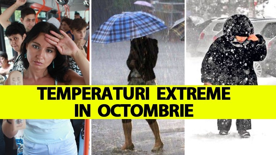 Octombrie nu va mai fi la fel! ANM anunță o lună istorică în România
