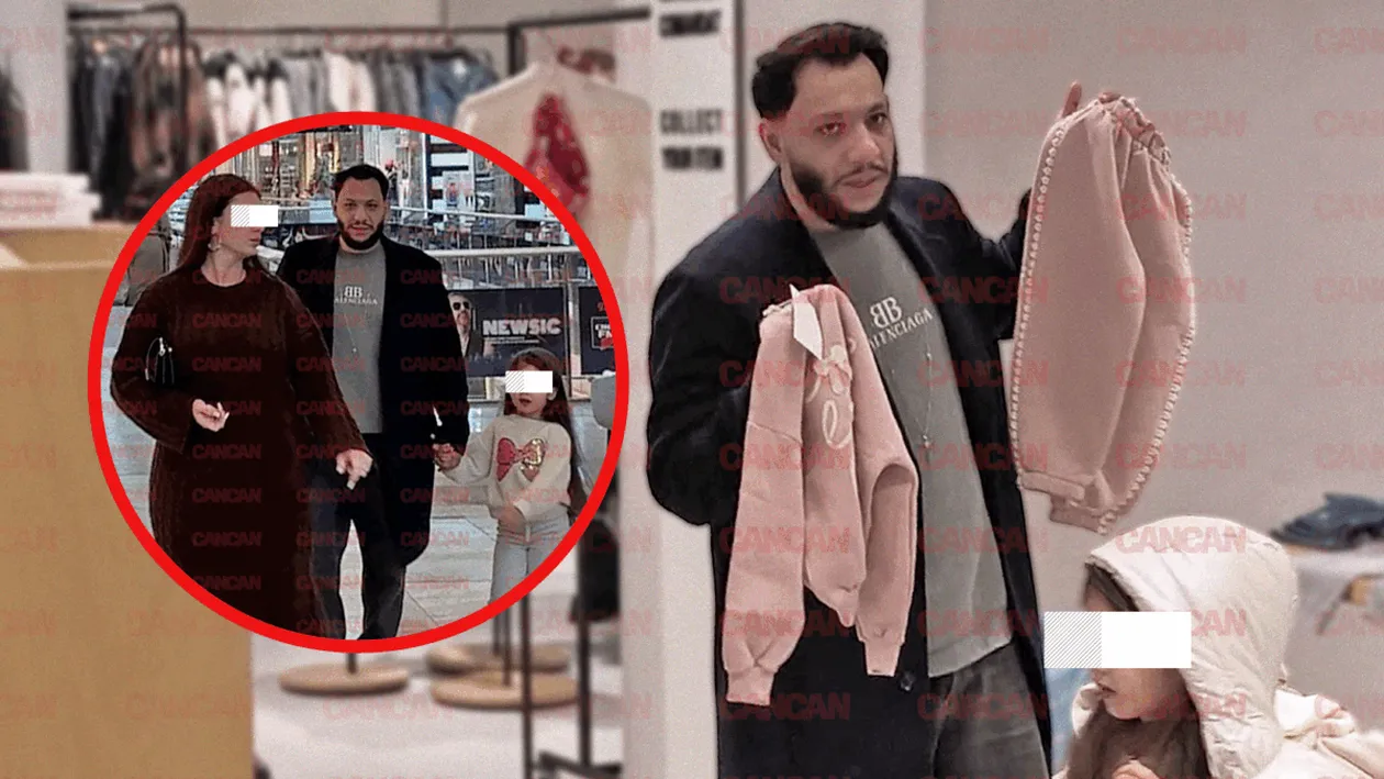 Leo de la Roșiori i-a făcut toate poftele soției la mall. După „uraganul” Manuela s-a așternut liniștea în familie