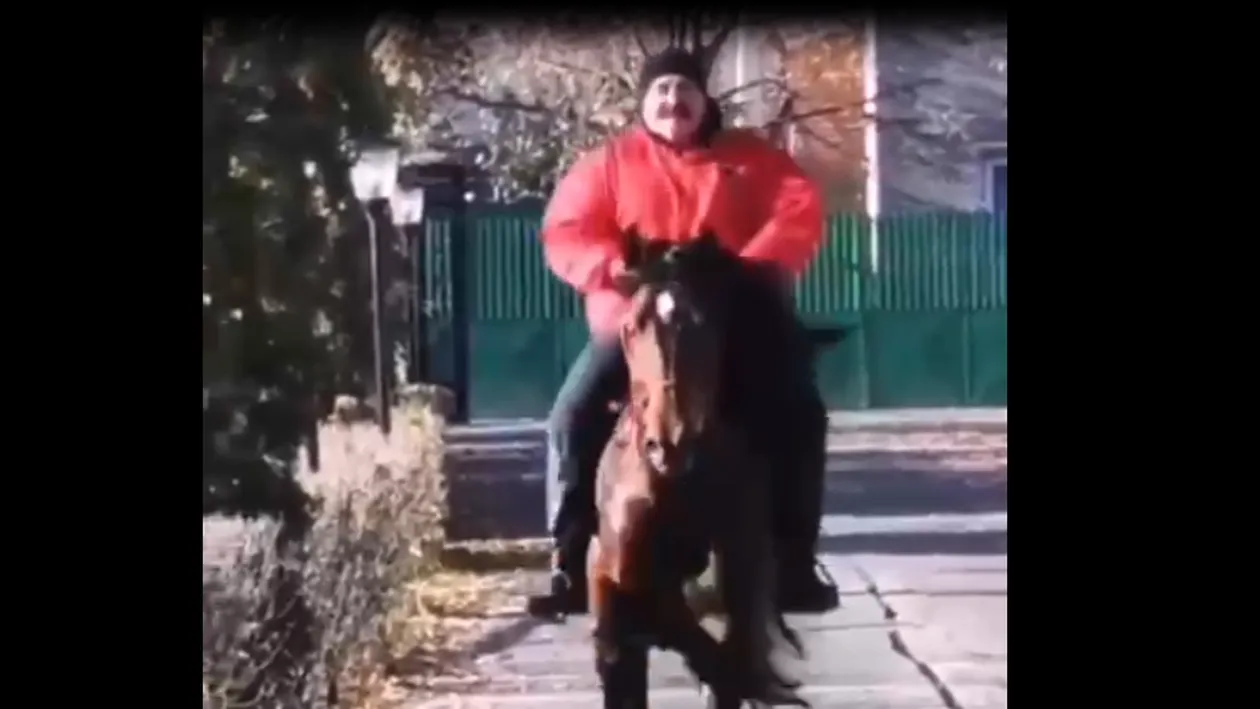 Imagini fabuloase cu Nuțu Cămătaru călare! Și nu e totul. Ce a putut să facă vestitul interlop