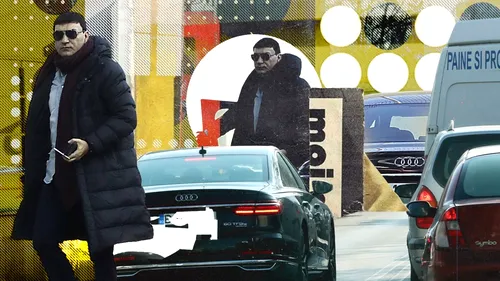 Milionarul Borcea revine în forță! Cum l-am filmat pe fostul patron de la Dinamo în drum spre birou