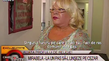 VIDEO Mirabela Dauer a continuat scandalul cu Cezar: Faci de ras comunitatea gay! Eu am prieteni homosexuali! Tu nu ai nici fata de asa ceva!