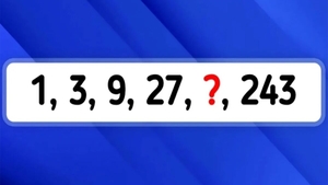 Test de inteligență | 1, 3, 9, 27, ?, 243: Înlocuiți semnul întrebării cu numărul corect