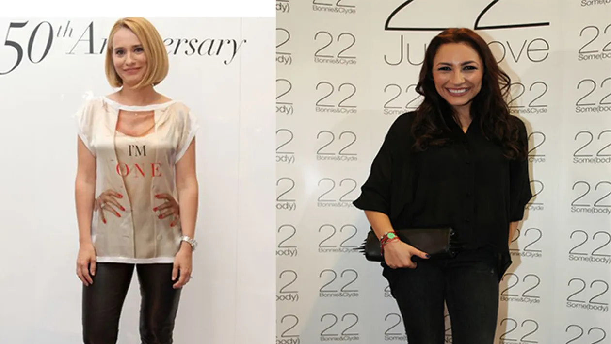 Fotografie de colectie cu doua dintre cele mai iubite femei din Romania! Andreea Esca si Andra au facut ASTA in autobuz!