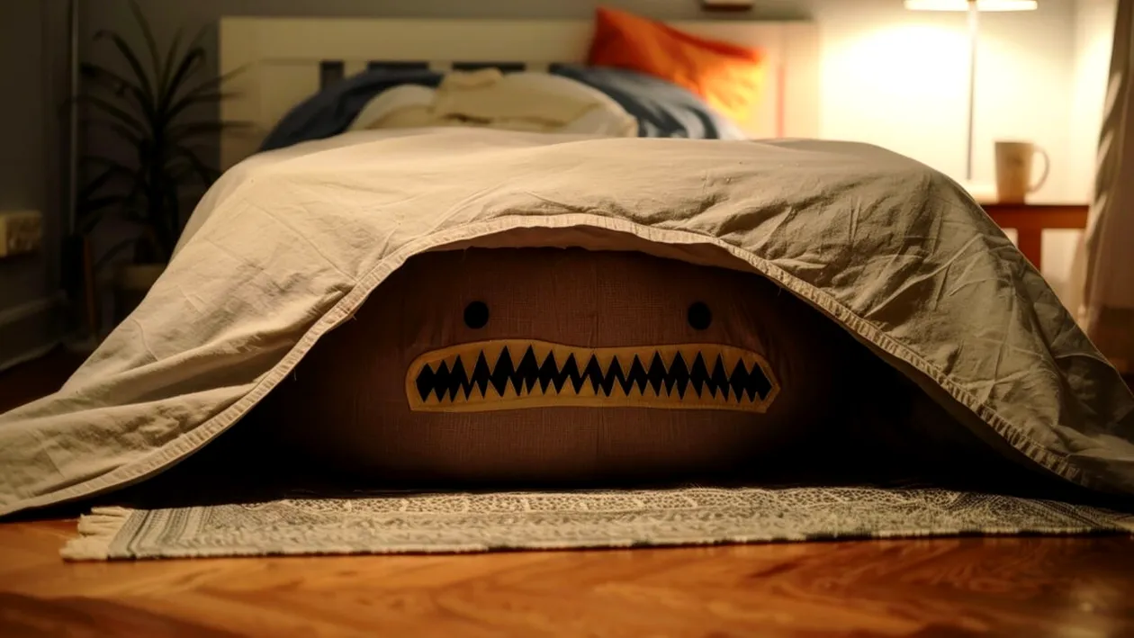 Un băiețel și-a chemat bona și i-a arătat că are un monstru sub pat. Ce a descoperit când a verificat i-a înghețat sângele în vene