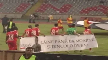 Marian, plans de dinamovisti! Fan infocat al “cainilor”, tanarul era prieten cu jucatorii. Fotbalistii au mers si la priveghi