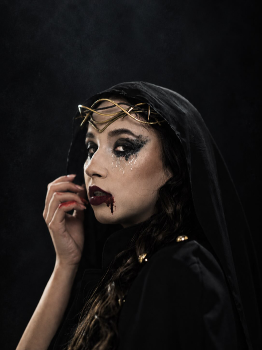 Transformare radicală pentru Maya Sorian! Fiica Mirelei Retegan a ales un look spectaculos de Halloween