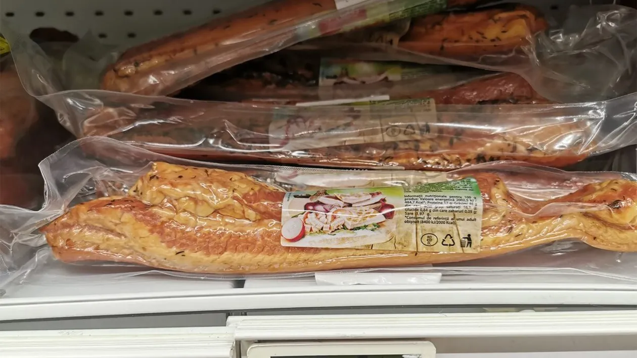 Câți lei costă 1 kilogram de slăninuță afumată în supermarketurile Cora din București