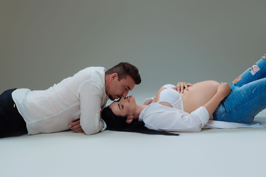 Lavinia Tîrzianu și soțul ei, Alexandru