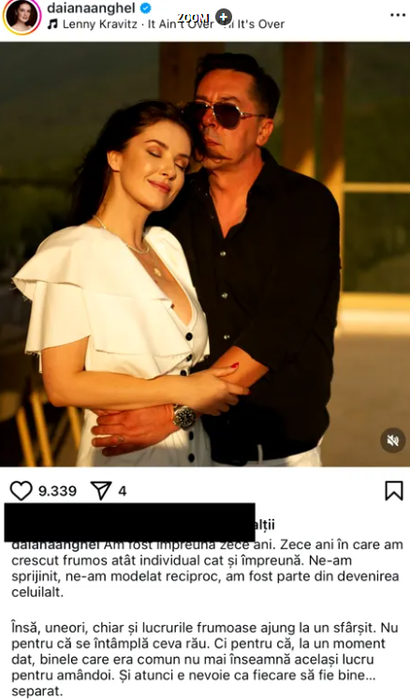 Decizia luată de Daiana Anghel după anunțul divorțului de Sorin Gonțea: ”Plec din țară”