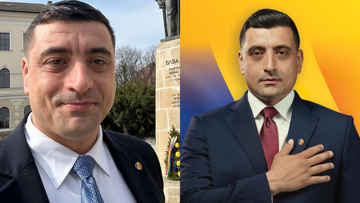 George Simion. Sursa foto: Facebook