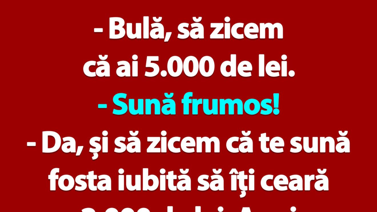 BANC | Bulă și matematica amoroasă