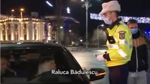 Raluca Bădulescu, prinsă de polițiștii de la Rutieră în neregulă chiar în noaptea de Revelion!
