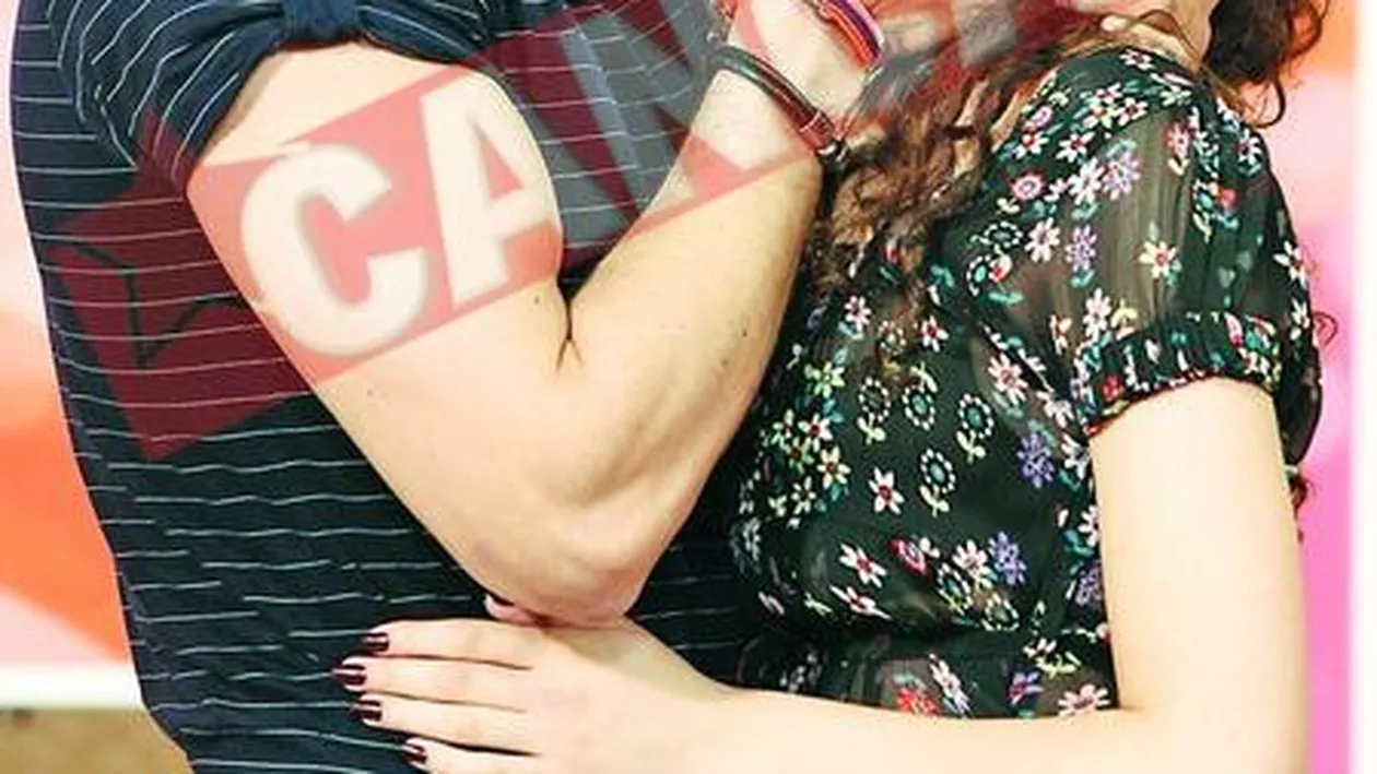 DENIS Stefan, sarut pasional cu o finalista