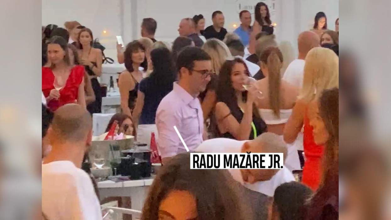 Fiul lui Radu Mazăre a revenit în lumea petrecerilor cu ștaif de pe litoral