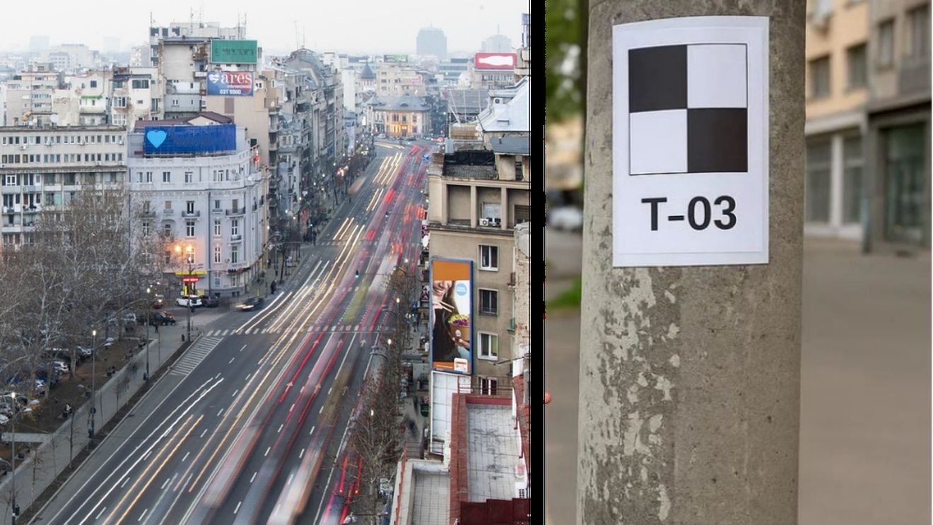 Ce reprezintă semnul T-03, apărut pe străzile din București? La asta nu te-ai fi gândit