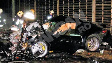 George s-a facut praf intr-un Porsche primit cadou. Milionarul Parteca, acuzat ca i-a cumparat moartea fiului sau!