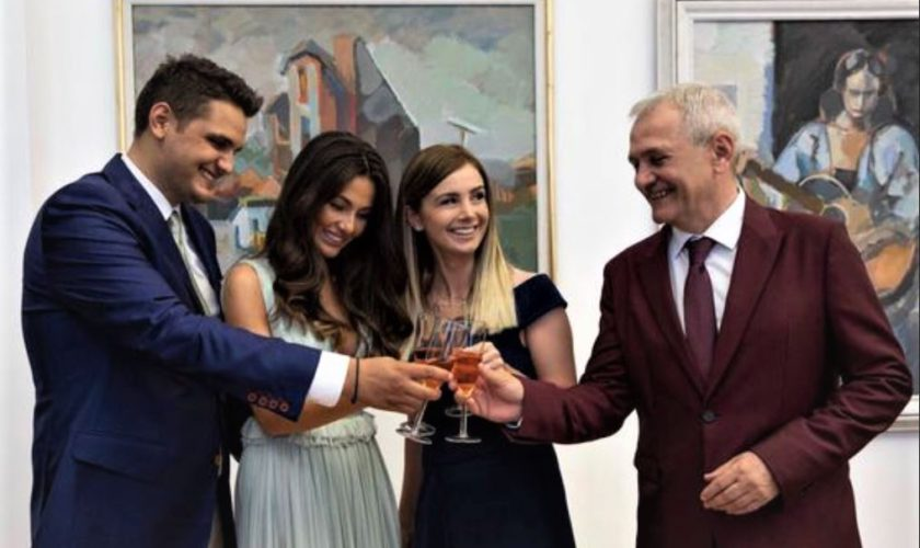 Momente fericite în familia Dragnea