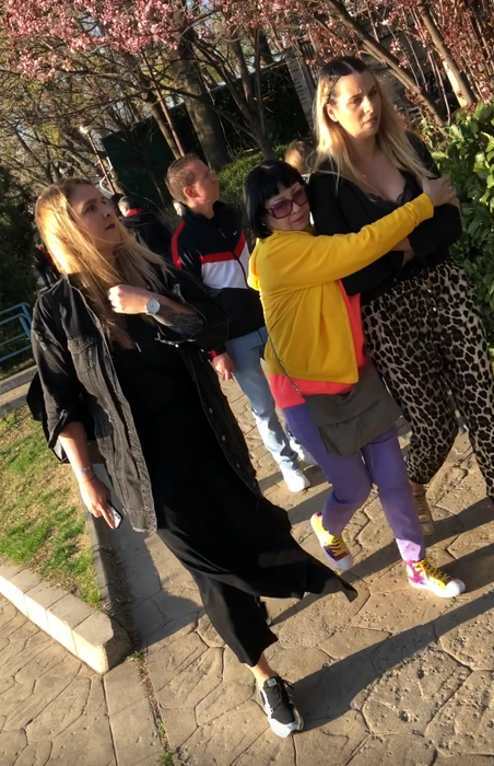 Neti Sandu, la o plimbare reconfortantă în parcul Herăstrău