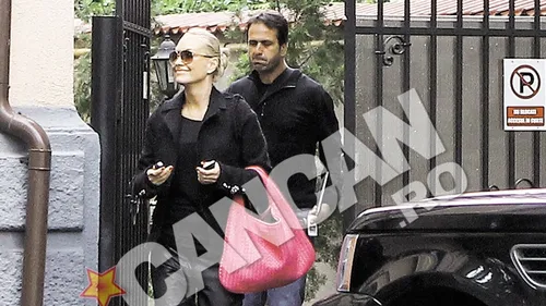 VIDEO Tehnicianul israelian s-a combinat cu fosta balerina. Levy, sedinte tactice la hotel cu Vica lui Piti