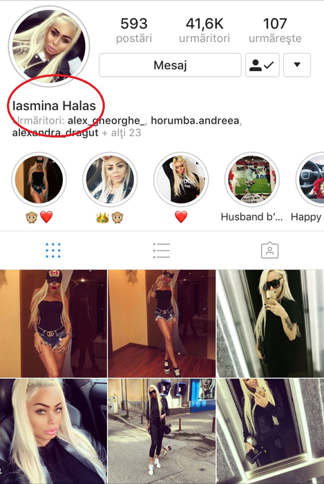 Iasmina a renunțat la numele dobândit după căsătorie