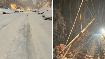 Circulația trenurilor, suspendată din cauza ninsorilor! Anunțul făcut de CFR Călători