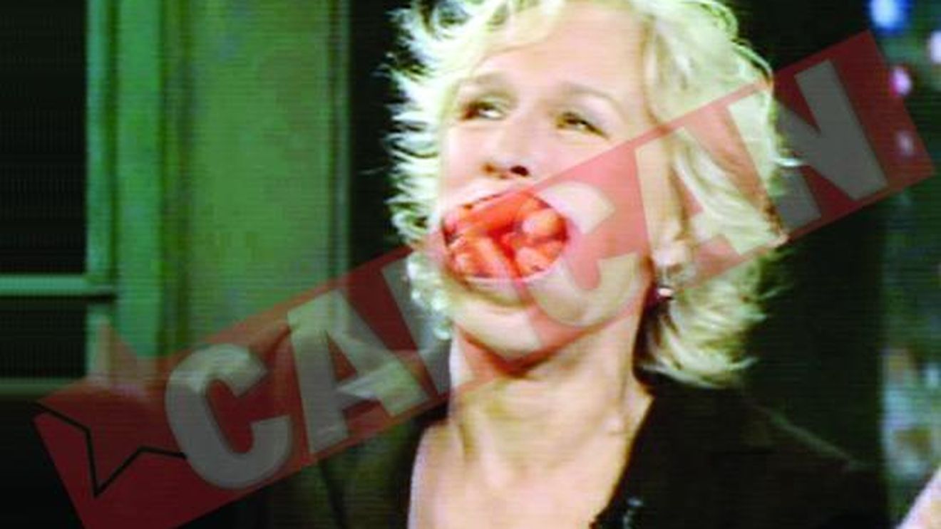 Glenn Close a luat in gura 12 morcovi