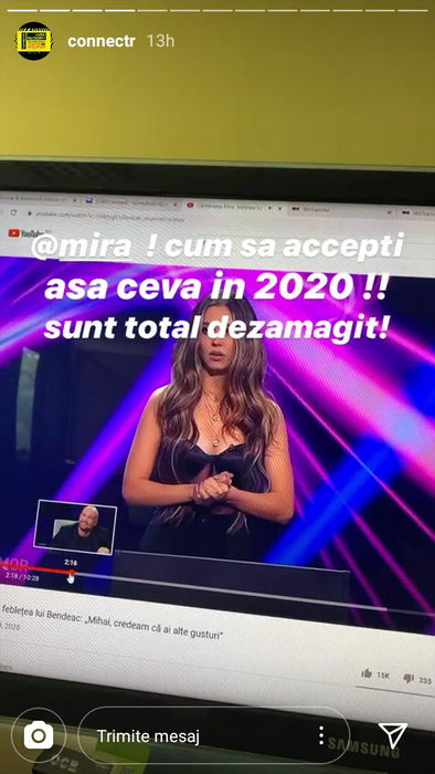 Connect-R a făcut-o cu ou și cu oțet pe Mira, după roast-ul acid la adresa lui de la iUmor: “Să accepți un text total rasist, sunt total dezamăgit!”