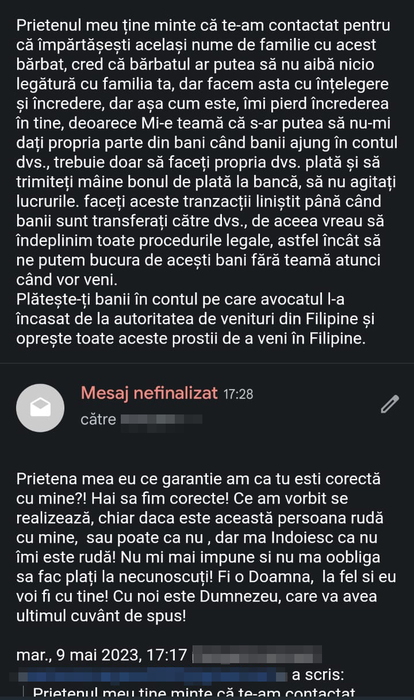 Denisia a cerut garanții