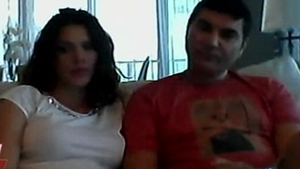 VIDEO Familia Borcea petrece Pastele la Miami: "Alina va vopsi oua acasa!" Cristi a dezvaluit numele baiatului lor, care se va naste in mai!