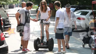 Show in parc. Adela Popescu, in rol principal intr-un spectacol despre cum sa (nu) te misti cand ai probleme de coordonare