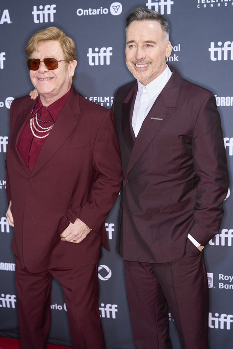 Elton John, David Furnish. Foto: Profimedia