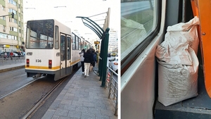 Ce se află, de fapt, în sacii misteriorioși amplasați în fiecare tramvai STB în 2024